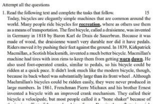 Class 12 English New Course 2079 Question Paper SET E