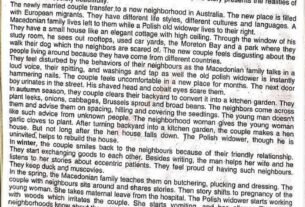 English Literature 20 Marks Solution